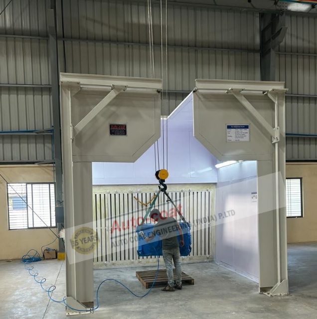 Gear Box Spray Paint Booth